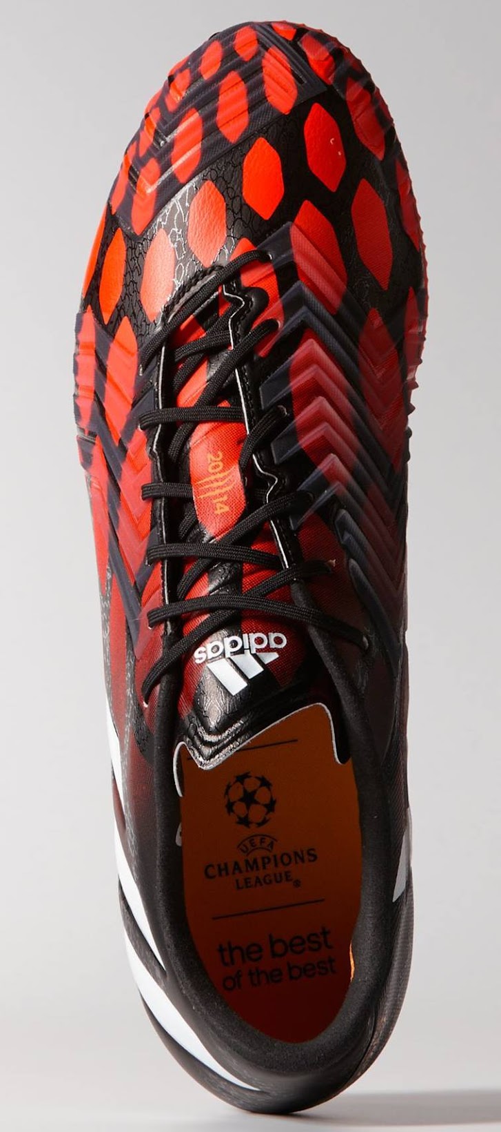Adidas predator instinct best sale red and black